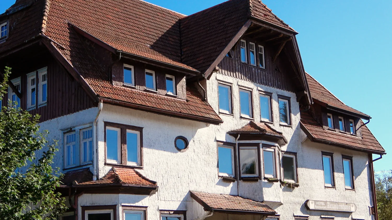 Das Gasthaus an der Alexanderschanze
