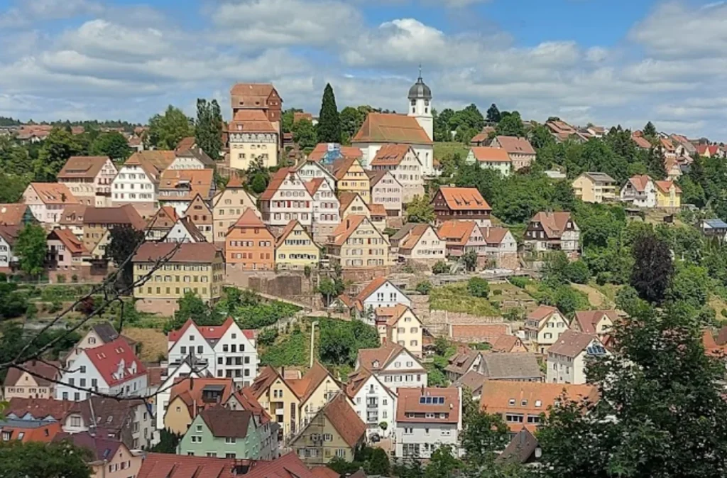 Die Fachwerk-Altstadt von Altensteig