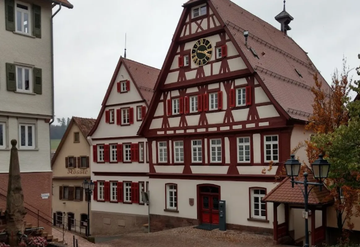 Ein prächtiges Fachwerkhaus in der Altstadt