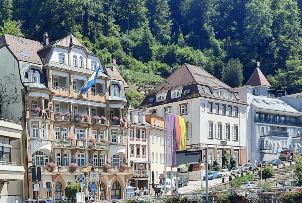 Der Kurort Bad Wildbad im Nordschwarzwald