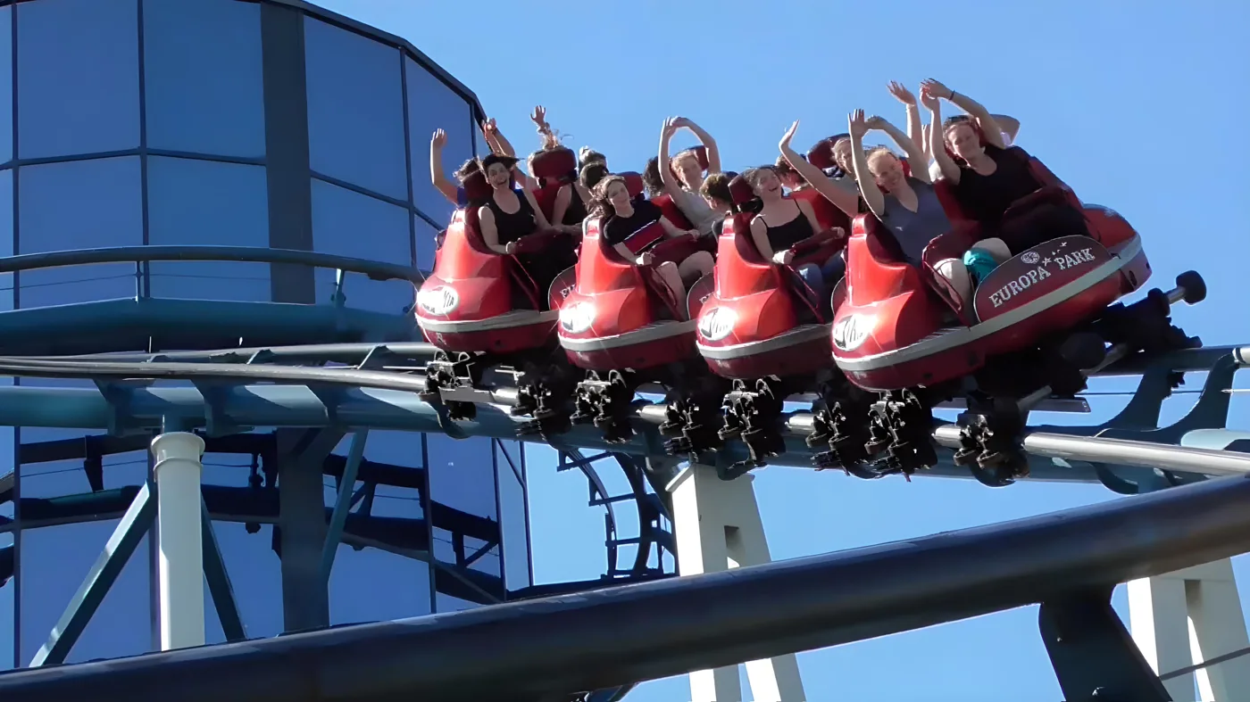 Achterbahnspaß im Europa-Park