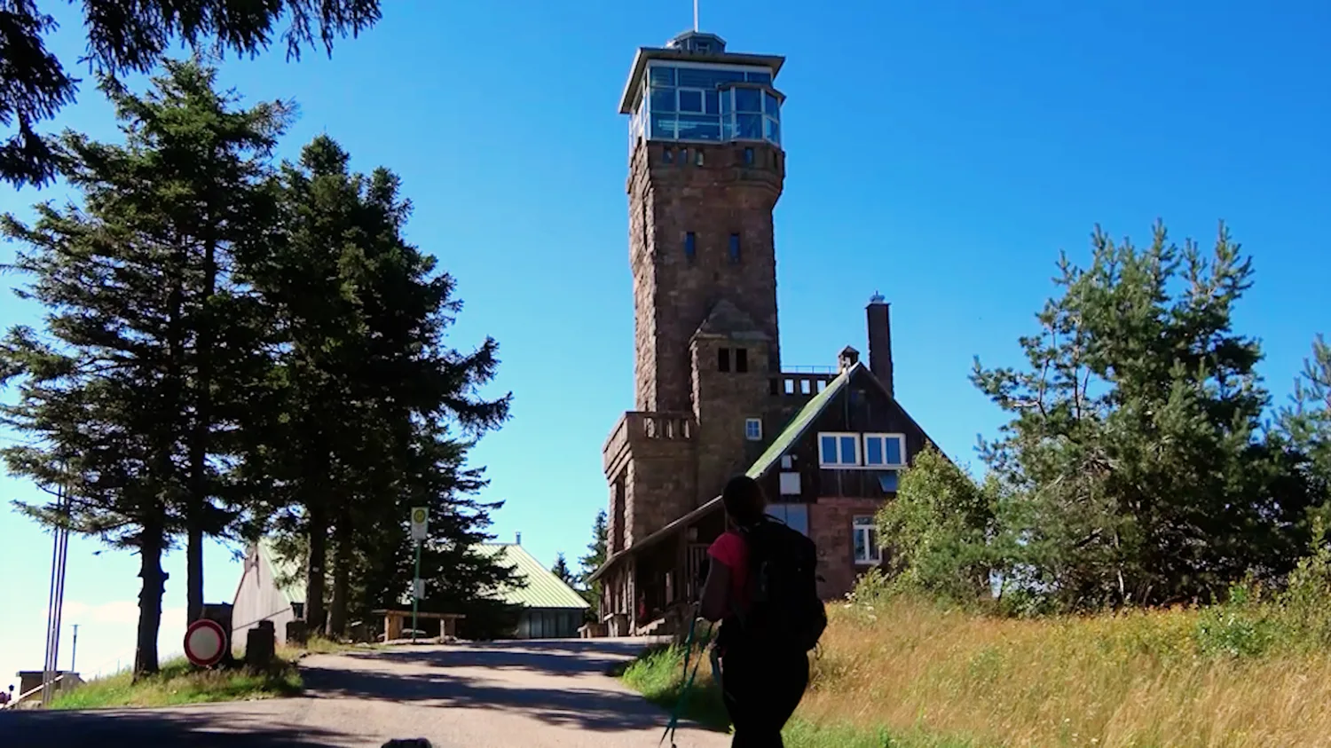 Weiter Blick von der Hornisgrinde über den Nordschwarzwald