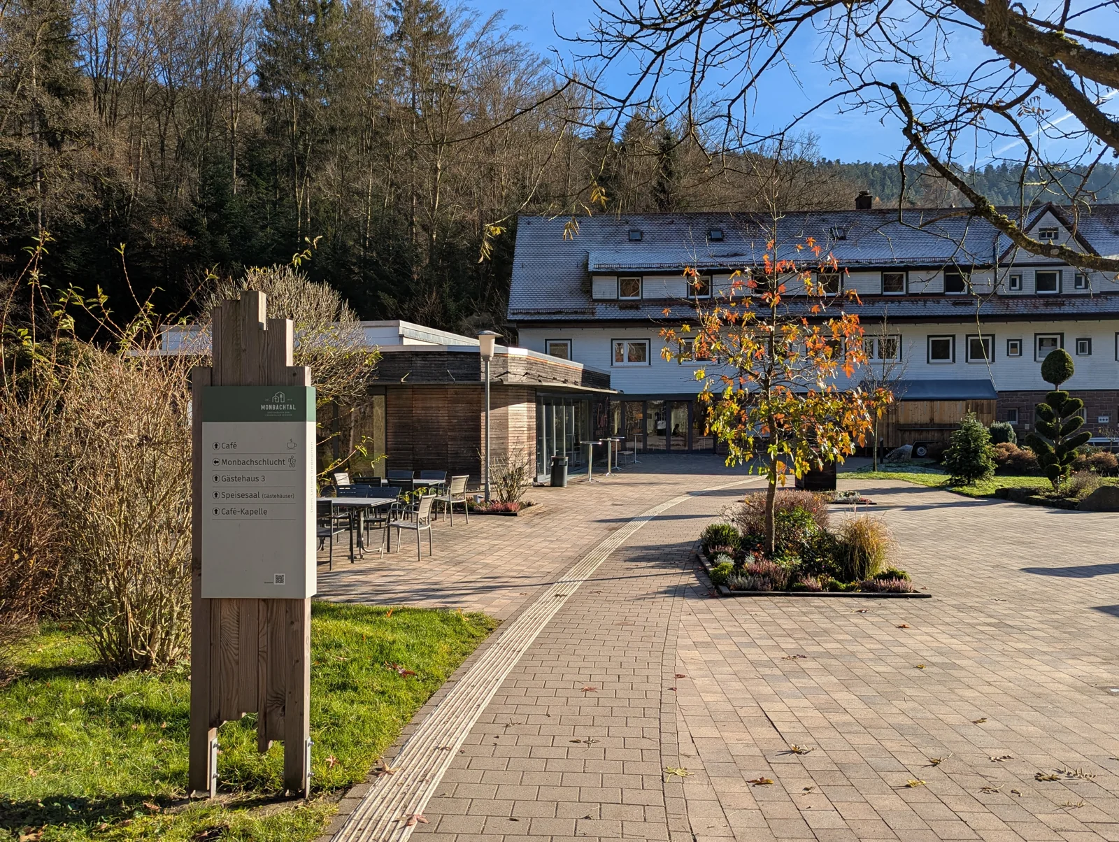 Café Monbachtal am Eingang zur Schlucht – Außenansicht