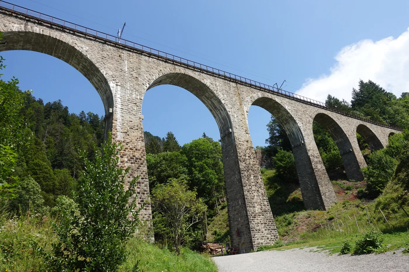 Der Ravenna-Viadukt im Höllental