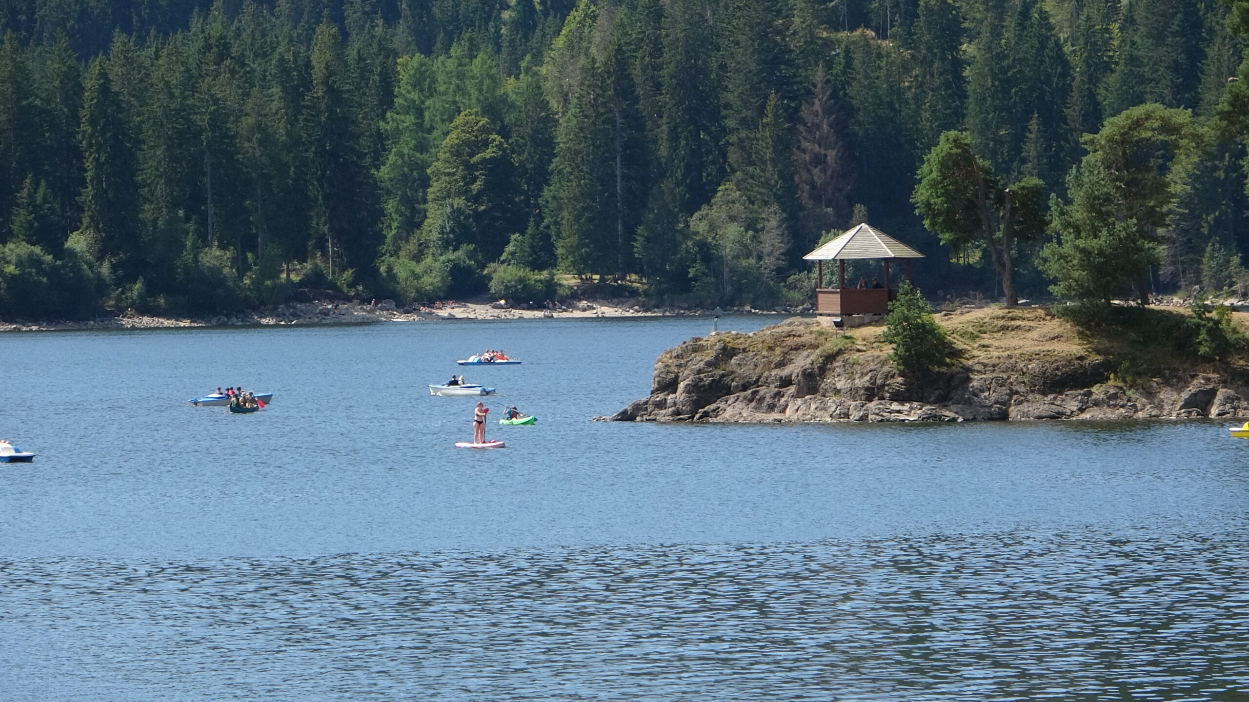 Sommerstimmung am Schluchsee.