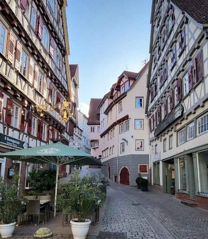 Fachwerkgasse in der Calwer Altstadt